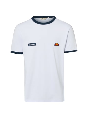 ellesse T-Shirt Ringetto in weiß blau