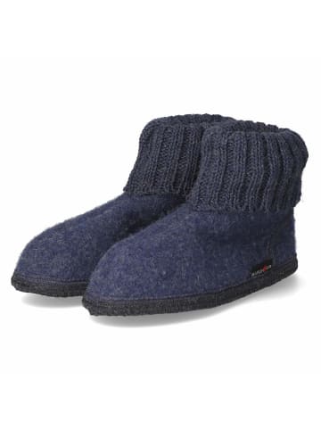 HAFLINGER Hüttenschuh in blau