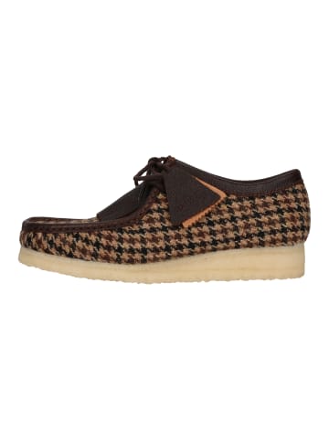 Clarks Schnürschuhe Wallabee in 5221I Brown Tweed Comb