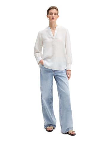 Marc O'Polo Leinen-Tunika A-Shape in Weiß