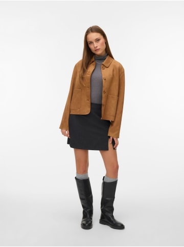 Vero Moda Jacke in Tobacco Brown