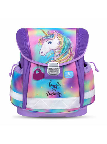 Belmil Classy Rainbow Color Schulranzen Set 4 tlg