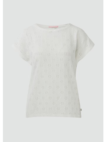QS T-Shirt in 0100_weiß