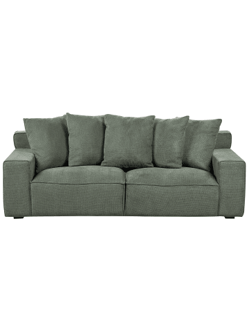 Beliani 3-Sitzer Sofa VISKAN in Grün - (W) 200 x (H) 62 x (L) 74 cm