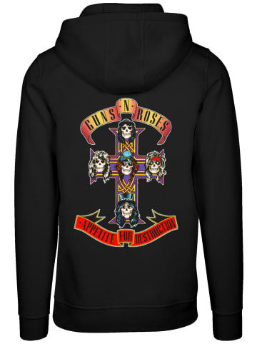 F4NT4STIC Hoodie Guns 'n' Roses Rock Musik Band in schwarz