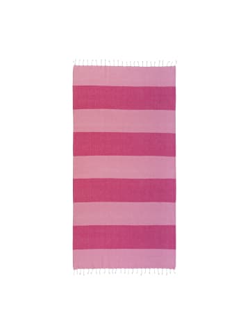 Yuhu Strandtuch Pareo Futa Hamamtuch 90 x 170 cm in Rosa