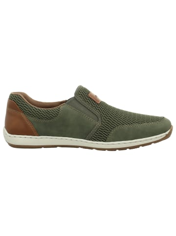 rieker Sportlicher Slipper in grün