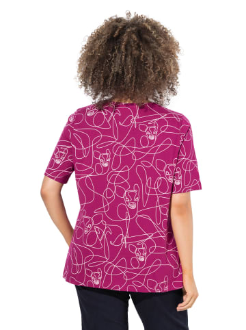 Ulla Popken Shirt in magnolienrot