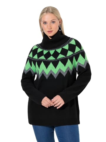 Ulla Popken Pullover in apfelgrün