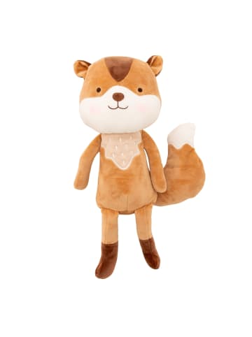 Crochetts Fuchs in Braun und Weiß – (B)36 x (H)13 x (T)14 cm