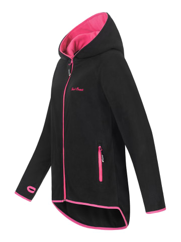 Rock Creek Fleecejacke in Schwarz