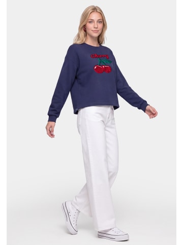 myMo Women Sweatshirt in Navy