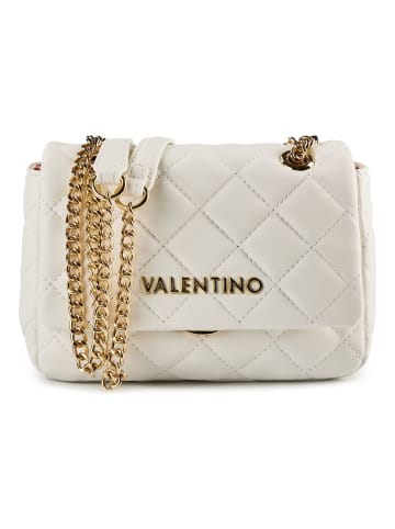 Valentino Ocarina Schultertasche 18.5 cm in bianco