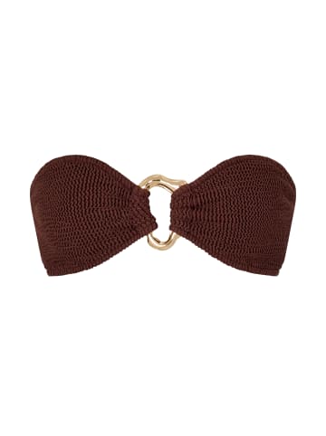 Moda Minx Bikinioberteil Scrunch in Coffee