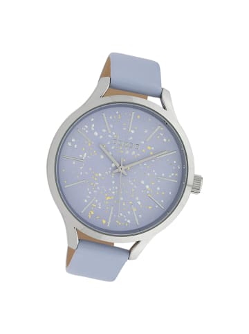 Oozoo Analog-Armbanduhr Oozoo Timepieces blau groß (ca. 44mm)