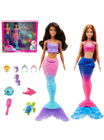 Barbie Ocean Adventure | Barbie HBW89 | Meerjungfrauen-Puppen im Spielset