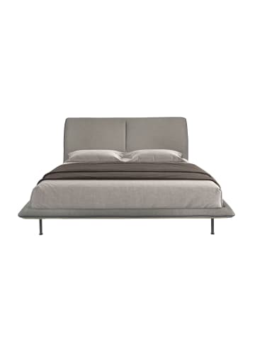 Angel Cerdá Bett aus dunkelgrauem Stoff