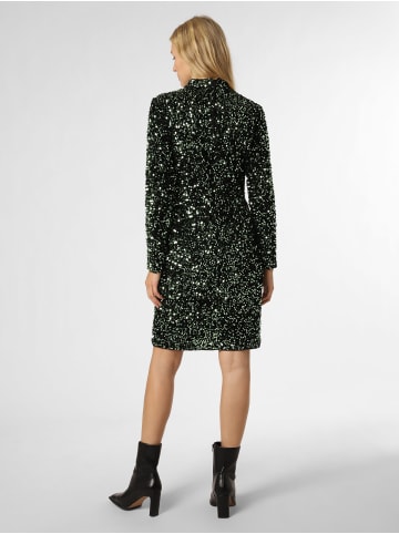 Oui Kleid in lind schwarz - 0002