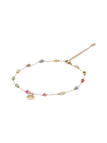 grassland Women Chain Bracelet in Gold Multicolor