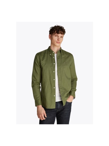 Tommy Hilfiger Langarmhemd in battle green