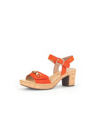 Gabor Fashion Plateau Sandale in orange