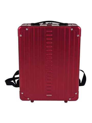 Aleon Hybrid Business-Rucksack 42 cm Laptopfach ruby