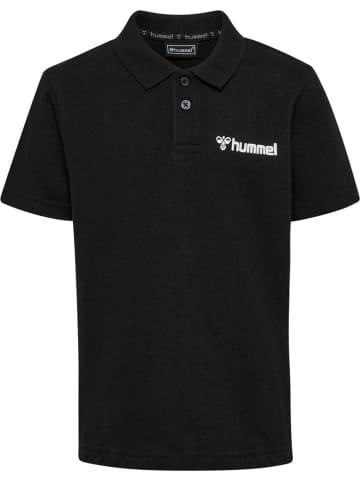 Hummel Polo "Hmlmover Cotton Polo Kids" in Schwarz
