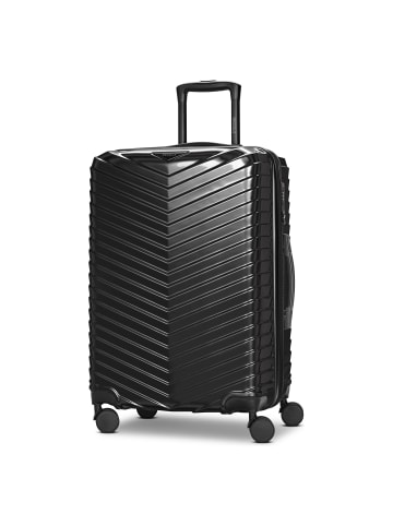 Redolz Essentials 18 2.0 4 Rollen Trolley M 66 cm mit Dehnfalte in metallic-black shiny