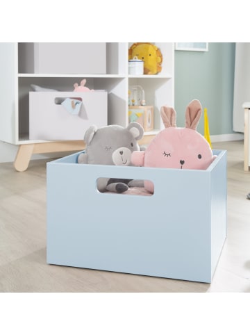 roba Aufbewahrungsbox für Kinderzimmer - Stauraum für Spielzeug - Deko - Meerblau