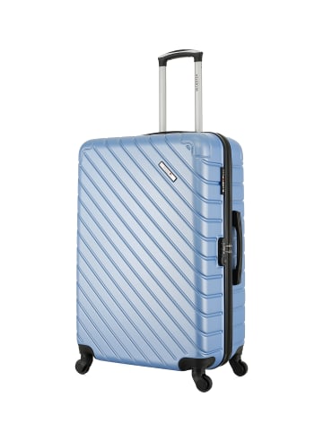 BlueStar Großer Hartschalenkoffer CITE in Blau (95L)