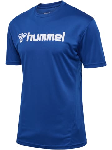 Hummel T-Shirt Hmllogo Erwachsene in TRUE BLUE