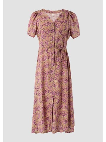 QS Kleid in 83A0_hellbraun