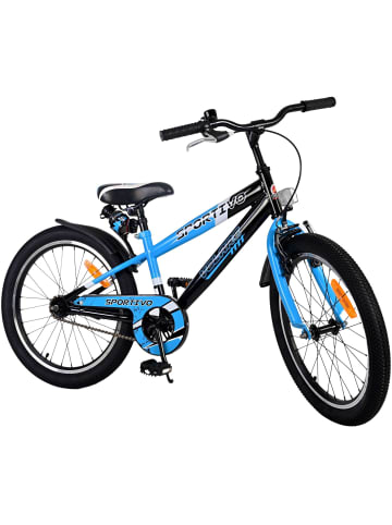 Volare Kinderfahrrad Sportivo Fahrrad für Jungen 20 Zoll Kinderrad in Blau 6 Jahre