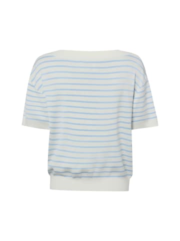NÜMPH T-Shirt NUSillio in weiß blau - 0001