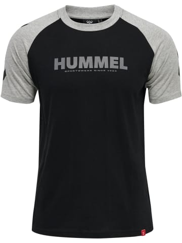 Hummel Hummel T-Shirt Hmllegacy Erwachsene Atmungsaktiv in BLACK