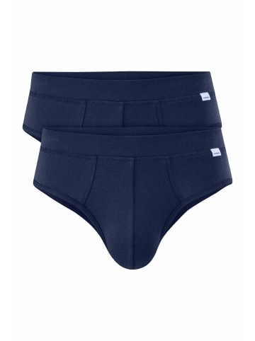 Hessnatur Slip Regular Cut 2er-Pack in mitternachtsblau