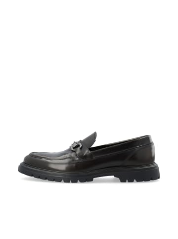 Bianco Loafers mit Trensen-Detail in DarkBrown
