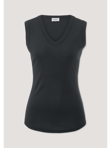 Hessnatur Softrib Top in schwarz