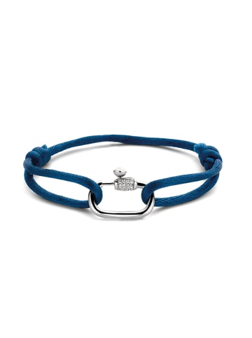 Ti Sento Milano Armband "mit Seidenkordel" in Blau