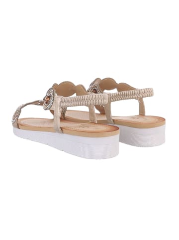 Ital-Design Sandale & Sandalette in Gold