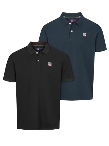 VINSON 2-pack Poloshirt VMMike in Tap Shoe-Dark Sapphire