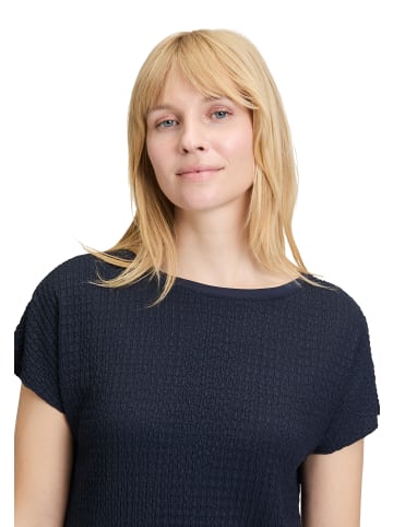 Betty Barclay Plisseekleid kurzarm in dunkelblau