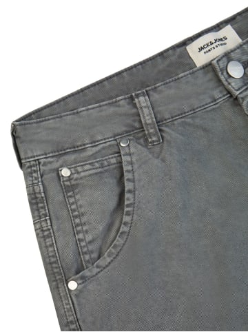 Jack & Jones Stoffhose / Chino JPSTKANE DALE TWISTED comfort/relaxed in Grau