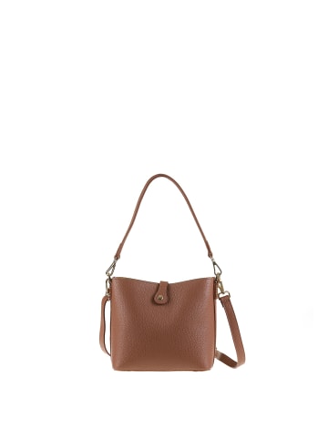 Pierre Cardin Schultertasche in COGNAC