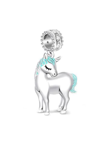 GNOCE Sterling Silber Zirkonia Einhorn Anhänger