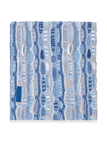 Carlo Colucci Strickschal Di Rosa in Blau