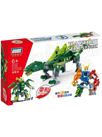 Wisam® Gudi 8726 Transform Mecha-Dino Stegosaurus