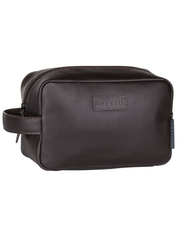 Bugatti Kulturbeutel Clark Washbag in Braun