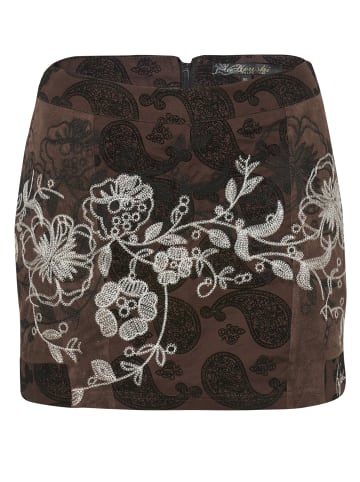 KOROSHI Rock LowWaist FAKE SUEDE in braun