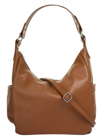Samantha Look Shopper echt Leder in cognac